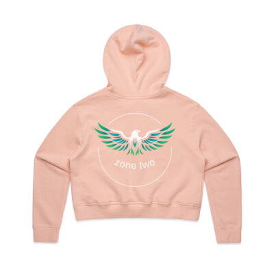 zone two – Women’s Crop Hoodie Thumbnail